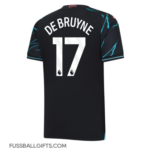 Manchester City Kevin De Bruyne #17 Fußballbekleidung 3rd trikot 2023-24 Kurzarm